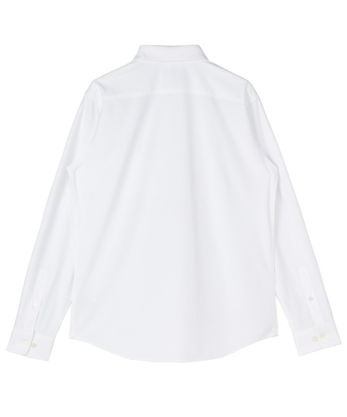 TOKYO SHIRTS（トウキョウシャツ）の「形態安定ノーアイロン カラーテープ ボタンダウン 長袖カジュアルシャツ（シャツ/ブラウス・メンズ・ホワイト・LL/M/L）」の2枚目の写真