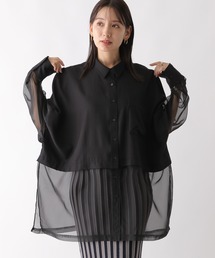 LEPSIM | 切り替えポンチョシャツ　142661(シャツ/ブラウス)