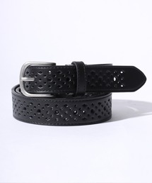 SOMETHING | SOMETHING/サムシング 本革 30mm パンチングレザーベルト(ベルト)
