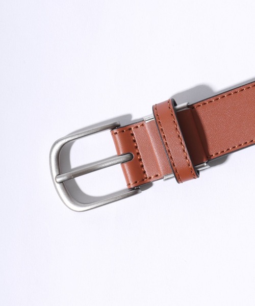 SOMETHING（サムシング）の「SOMETHING/サムシング 本革 30mm パンチングレザーベルト（ベルト・レディース・ブラック/ブラウン系その他/ブラウン系その他2/ブラック系その他/レッド系その他/レッド/ダークブラウン/ブラウン・FREE）」の16枚目の写真