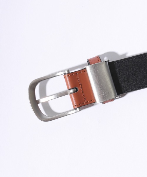 SOMETHING（サムシング）の「SOMETHING/サムシング 本革 30mm パンチングレザーベルト（ベルト・レディース・ブラック/ブラウン系その他/ブラウン系その他2/ブラック系その他/レッド系その他/レッド/ダークブラウン/ブラウン・FREE）」の15枚目の写真