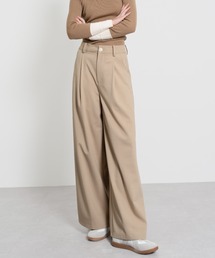 ELOOPS（イーループス）の「【ELOOPS】ワンタック　クラシックストレートパンツ（スラックス）」