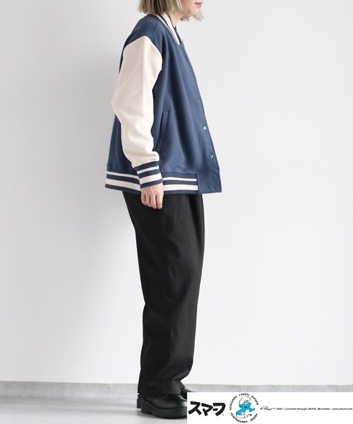 cepo（セポ）の「【SMURFS/スマーフ】スマーフスタジャン（スタジャン・レディース・ライトブルー・L/M）」の12枚目の写真