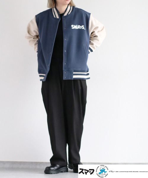 cepo（セポ）の「【SMURFS/スマーフ】スマーフスタジャン（スタジャン・レディース・ライトブルー・L/M）」の16枚目の写真