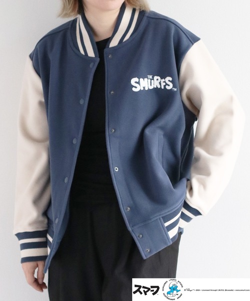 cepo（セポ）の「【SMURFS/スマーフ】スマーフスタジャン（スタジャン・レディース・ライトブルー・L/M）」の17枚目の写真