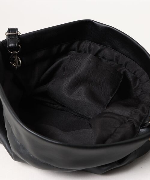GORGE(ゴージ)の「ミニ巾着ショルダーBAG(ショルダーバッグ・レディース・ブラック/モカ・F)」の10枚目の写真