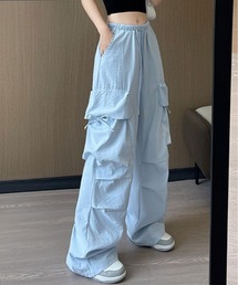 ビッグ ポケット ルーズ カーゴ パンツ