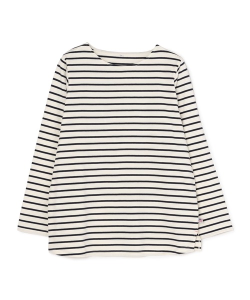 anyfee(エニフィー)の「【anyfee】ボーダートップス《大きいサイズ/プラスサイズ》(Tシャツ/カットソー・レディース・ダークブラウン/グリーン/ホワイト/ネイビー・LL/5L/3L/4L)」の20枚目の写真