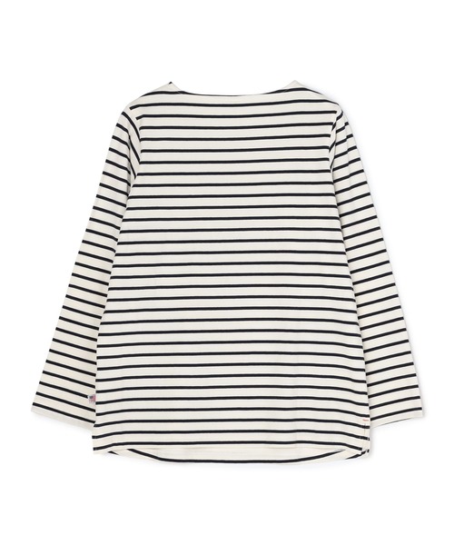 anyfee(エニフィー)の「【anyfee】ボーダートップス《大きいサイズ/プラスサイズ》(Tシャツ/カットソー・レディース・ダークブラウン/グリーン/ホワイト/ネイビー・LL/5L/3L/4L)」の19枚目の写真