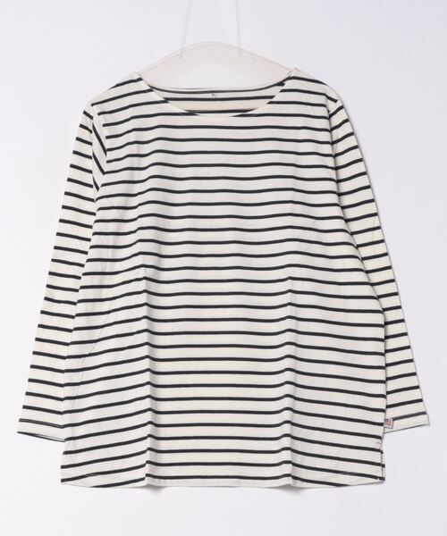 anyfee(エニフィー)の「【anyfee】ボーダートップス《大きいサイズ/プラスサイズ》(Tシャツ/カットソー・レディース・ダークブラウン/グリーン/ホワイト/ネイビー・LL/5L/3L/4L)」の15枚目の写真
