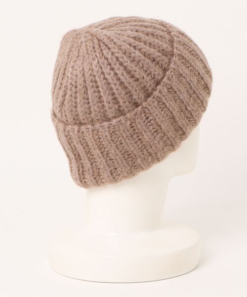 FRATELLI TALLI（フラテリタリ）の「【FRATELLI TALLI/フラッテルタリ】ニットキャップ　ニット帽　MOHAIR KID（ニットキャップ/ビーニー・レディース・ブラック/ライトグレー/ブラウン/バイオレット・FREE）」の5枚目の写真