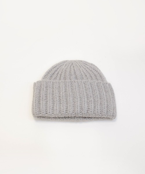 FRATELLI TALLI（フラテリタリ）の「【FRATELLI TALLI/フラッテルタリ】ニットキャップ　ニット帽　MOHAIR KID（ニットキャップ/ビーニー・レディース・ブラック/ライトグレー/ブラウン/バイオレット・FREE）」の10枚目の写真