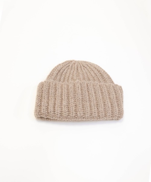 FRATELLI TALLI（フラテリタリ）の「【FRATELLI TALLI/フラッテルタリ】ニットキャップ　ニット帽　MOHAIR KID（ニットキャップ/ビーニー・レディース・ブラック/ライトグレー/ブラウン/バイオレット・FREE）」の14枚目の写真