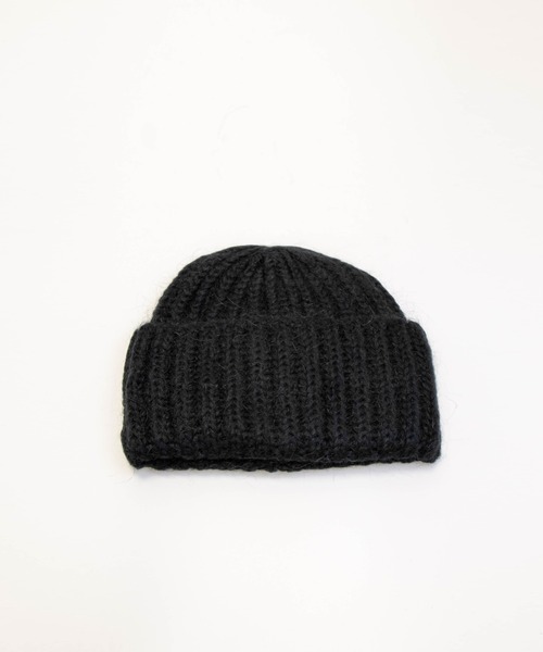 FRATELLI TALLI（フラテリタリ）の「【FRATELLI TALLI/フラッテルタリ】ニットキャップ　ニット帽　MOHAIR KID（ニットキャップ/ビーニー・レディース・ブラック/ライトグレー/ブラウン/バイオレット・FREE）」の6枚目の写真