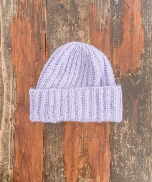 FRATELLI TALLI（フラテリタリ）の「【FRATELLI TALLI/フラッテルタリ】ニットキャップ　ニット帽　MOHAIR KID（ニットキャップ/ビーニー・レディース・ブラック/ライトグレー/ブラウン/バイオレット・FREE）」の21枚目の写真