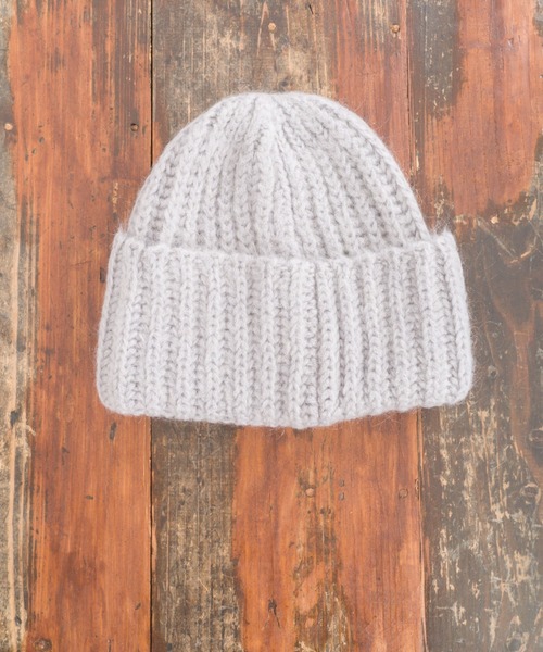 FRATELLI TALLI（フラテリタリ）の「【FRATELLI TALLI/フラッテルタリ】ニットキャップ　ニット帽　MOHAIR KID（ニットキャップ/ビーニー・レディース・ブラック/ライトグレー/ブラウン/バイオレット・FREE）」の13枚目の写真