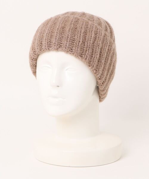 FRATELLI TALLI（フラテリタリ）の「【FRATELLI TALLI/フラッテルタリ】ニットキャップ　ニット帽　MOHAIR KID（ニットキャップ/ビーニー・レディース・ブラック/ライトグレー/ブラウン/バイオレット・FREE）」の16枚目の写真