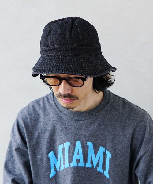 BAYBLO（ベイブロ）の「(KS)デニムメトロハット（ハット・メンズ・ネイビー/ブルー/ブラック・FREE）」の6枚目の写真