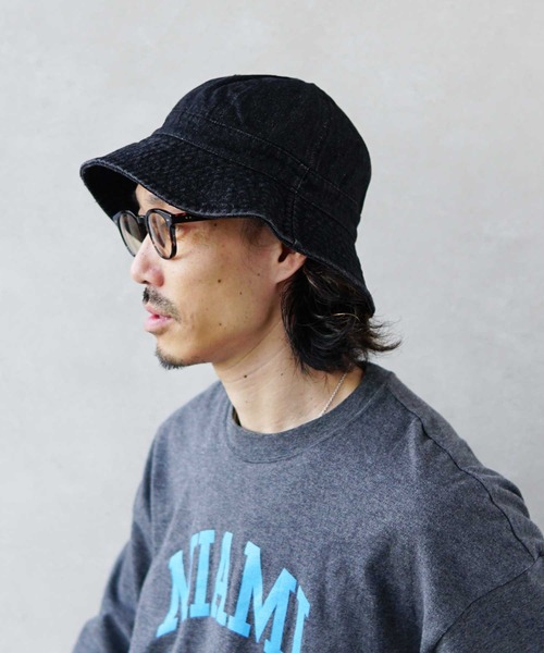 BAYBLO（ベイブロ）の「(KS)デニムメトロハット（ハット・メンズ・ネイビー/ブルー/ブラック・FREE）」の7枚目の写真