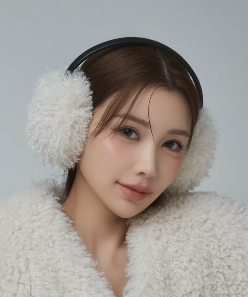 French poodle fur イヤーマフ