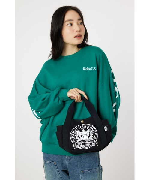 セール】CROWNベーシックキャンバスミニトート（トートバッグ）｜RODEO  