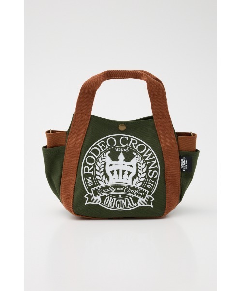 セール】CROWNベーシックキャンバスミニトート（トートバッグ）｜RODEO