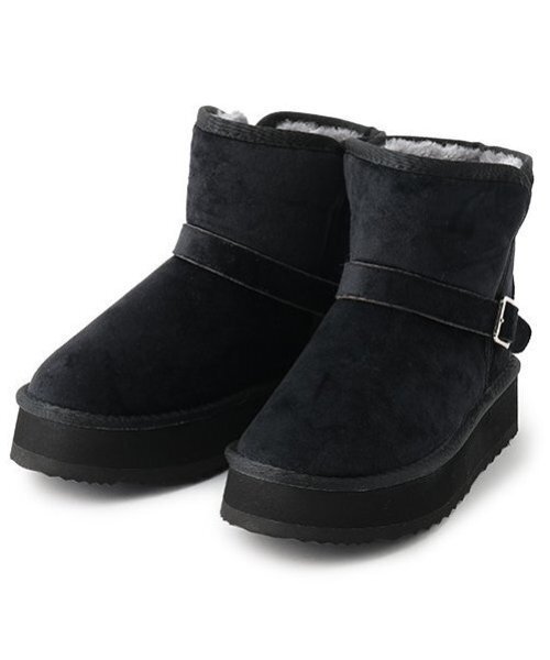 【セール】2WAYフェイクムートンショートブーツ（スニーカー）｜pom ponette junior（ポンポネットジュニア）