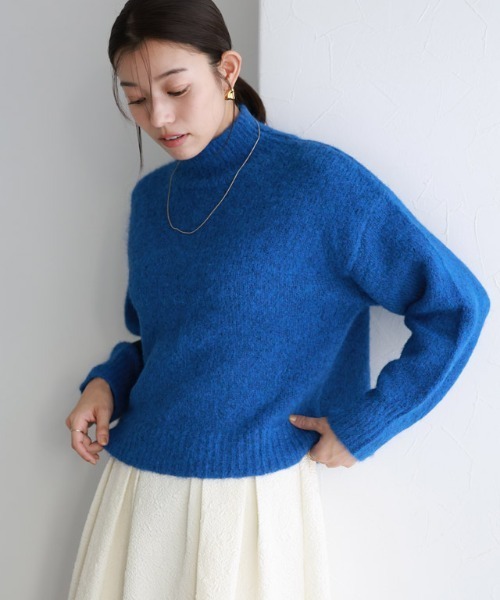 りんごさん専用　 DIESEL ネイビー クロップドニットセーター りんごさん専用 DIESEL ネイビー クロップドニットセーター 2590779881