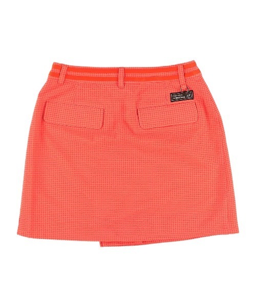 ZOY(ゾーイ)の「WOMENS DOTAIR ストレッチサッカー スカート(スカート・レディース・ネイビー/オレンジ・MEDIUM/LARGE/SMALL)」の4枚目の写真