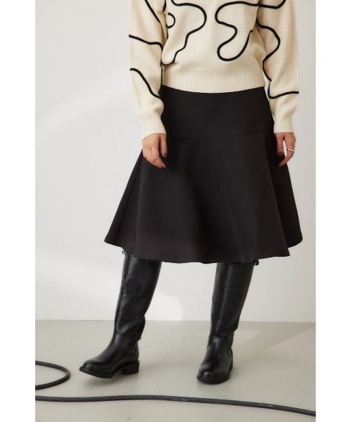 【セール】シームフレアスカート（スカート）｜crie conforto（クリーコンフォルト）