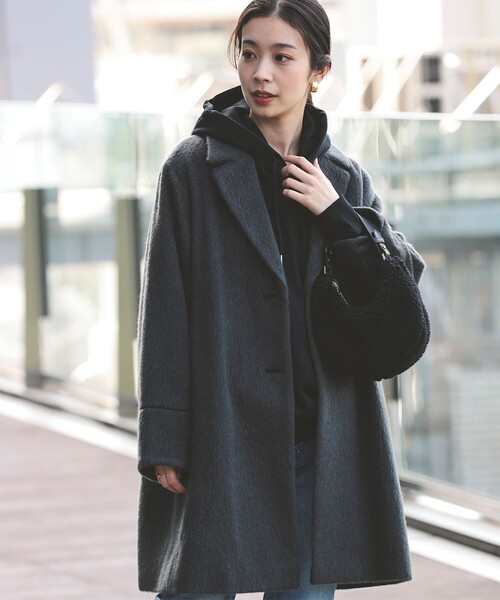 キッドモヘヤ シャギーコート