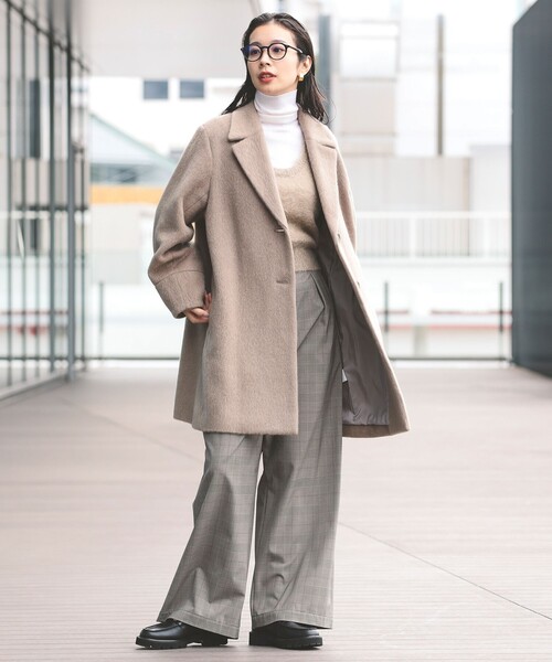 Demi-Luxe BEAMS（デミルクス ビームス）の「キッドモヘヤ シャギー