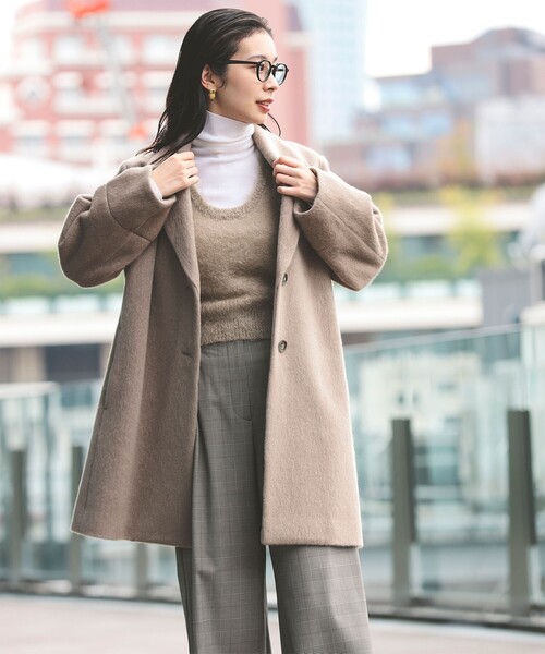 Demi-Luxe BEAMS（デミルクス ビームス）の「キッドモヘヤ シャギー