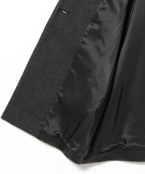 Demi-Luxe BEAMS（デミルクス ビームス）の「キッドモヘヤ シャギーコート（チェスターコート・レディース・ブラウン系その他4/チャコールグレー・38/36）」の18枚目の写真