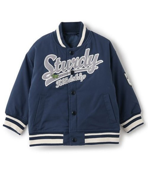 kladskap（クレードスコープ）の「恐竜スタジャン（ブルゾン・キッズ・マスタード/ネイビー・90cm/100cm/110cm/120cm/130cm）」の20枚目の写真