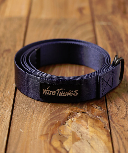WILD THINGS(ワイルドシングス)の「【WILD THINGS】W-RING BELT(ベルト・メンズ・オリーブ/アイボリー/ブラック/シルバー/ネイビー/ブラウン/ブロンズ・FREE)」の1枚目の写真