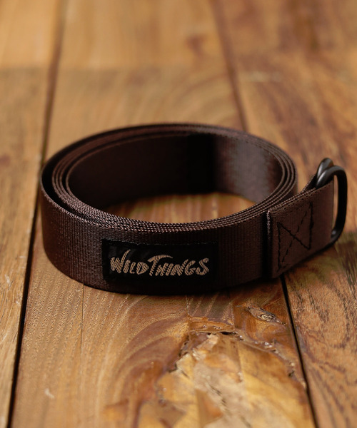 WILD THINGS(ワイルドシングス)の「【WILD THINGS】W-RING BELT(ベルト・メンズ・オリーブ/アイボリー/ブラック/シルバー/ネイビー/ブラウン/ブロンズ・FREE)」の4枚目の写真