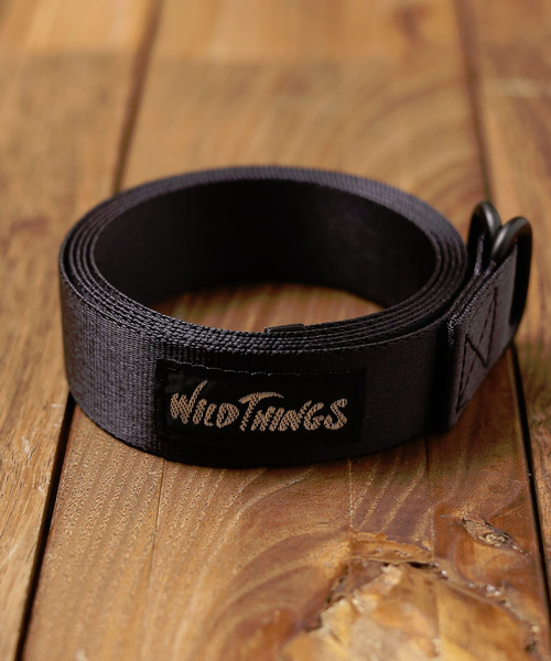 WILD THINGS(ワイルドシングス)の「【WILD THINGS】W-RING BELT(ベルト・メンズ・オリーブ/アイボリー/ブラック/シルバー/ネイビー/ブラウン/ブロンズ・FREE)」の3枚目の写真