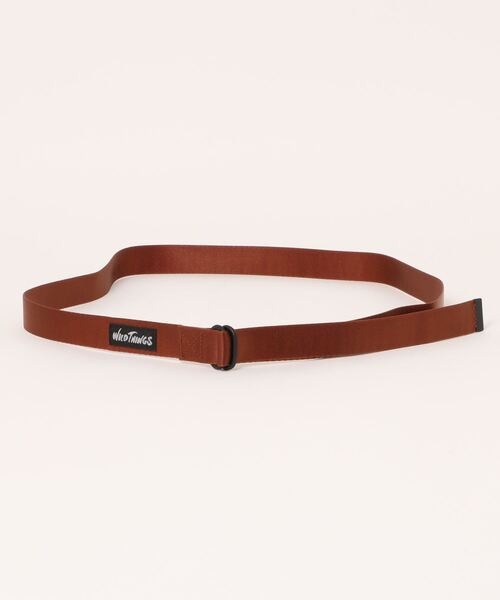 WILD THINGS(ワイルドシングス)の「【WILD THINGS】W-RING BELT(ベルト・メンズ・オリーブ/アイボリー/ブラック/シルバー/ネイビー/ブラウン/ブロンズ・FREE)」の10枚目の写真