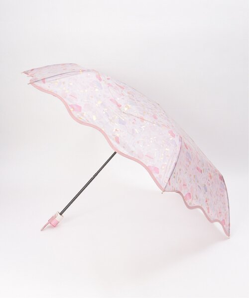 LBC（エルビーシー）の「Wpc. ペールストーンアンブレラミニ 折りたたみ傘（折りたたみ傘・レディース・ピンク/ブルー/オレンジ系・FREE）」の3枚目の写真