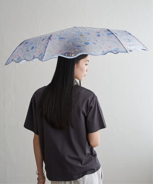 LBC（エルビーシー）の「Wpc. ペールストーンアンブレラミニ 折りたたみ傘（折りたたみ傘・レディース・ピンク/ブルー/オレンジ系・FREE）」の2枚目の写真