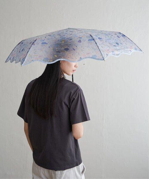 LBC（エルビーシー）の「Wpc. ペールストーンアンブレラミニ 折りたたみ傘（折りたたみ傘・レディース・ピンク/ブルー/オレンジ系・FREE）」の5枚目の写真