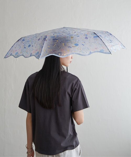 LBC（エルビーシー）の「Wpc. ペールストーンアンブレラミニ 折りたたみ傘（折りたたみ傘・レディース・ピンク/ブルー/オレンジ系・FREE）」の6枚目の写真