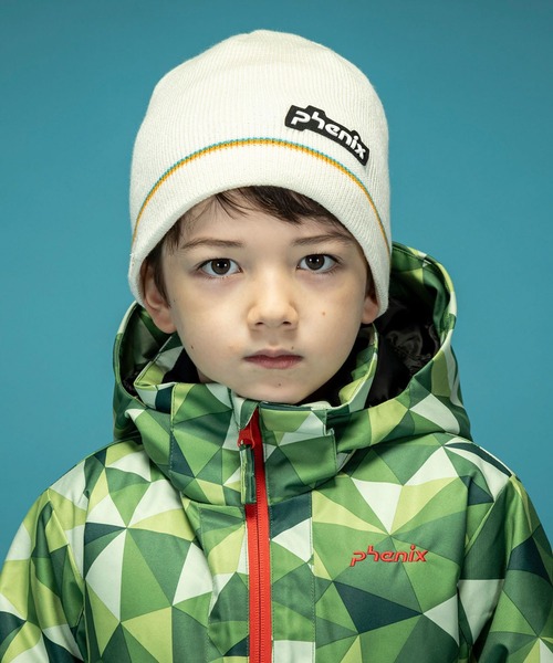 phenix(フェニックス)の「phenix(フェニックス)Double Line Junior Beanie ダブルラインジュニアニットハット/キッズ/子供用 ニットキャップ/スキーウェア/ニット帽/ビーニー(ニットキャップ/ビーニー・キッズ・ブラック/イエロー/ブルー/レッド/ホワイト・FREE)」の9枚目の写真