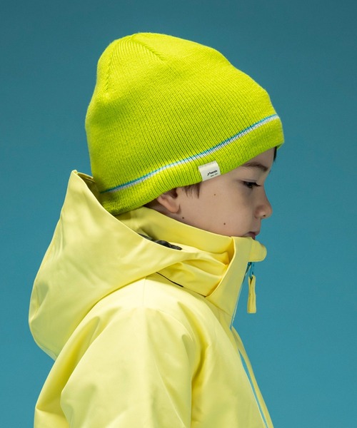 phenix(フェニックス)の「phenix(フェニックス)Double Line Junior Beanie ダブルラインジュニアニットハット/キッズ/子供用 ニットキャップ/スキーウェア/ニット帽/ビーニー(ニットキャップ/ビーニー・キッズ・ブラック/イエロー/ブルー/レッド/ホワイト・FREE)」の18枚目の写真