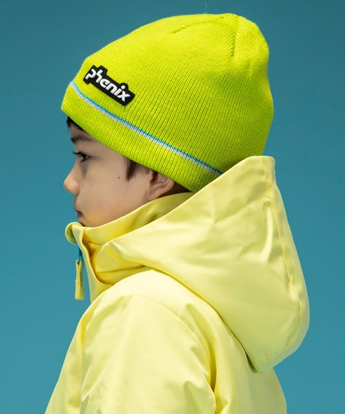 phenix(フェニックス)の「phenix(フェニックス)Double Line Junior Beanie ダブルラインジュニアニットハット/キッズ/子供用 ニットキャップ/スキーウェア/ニット帽/ビーニー(ニットキャップ/ビーニー・キッズ・ブラック/イエロー/ブルー/レッド/ホワイト・FREE)」の20枚目の写真