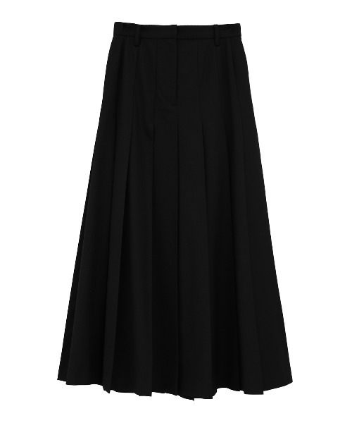 セール】WIDE PLEATS LONG SKIRT（スカート）｜CLANE（クラネ