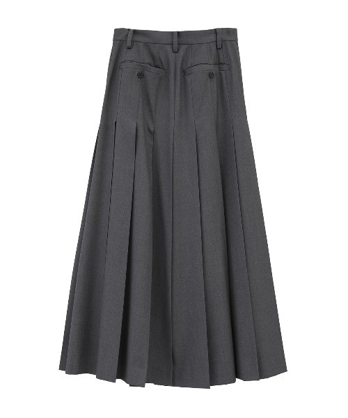 セール】WIDE PLEATS LONG SKIRT（スカート）｜CLANE（クラネ