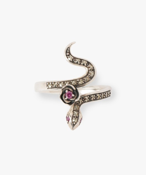ANNA SUI 指輪 リング シルバー スネークモチーフリング