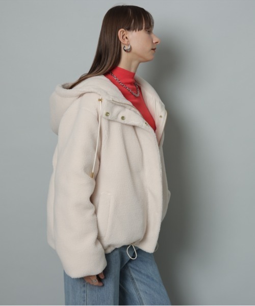 CADUNE（カデュネ）の「フード付きダウン（ダウンジャケット